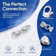 thumbnail image 5 of 925 Silver Plated Necklace Extender for DIY Jewelry Making Bracelet Necklace Extension Chain Clasp, 5 of 10