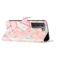 thumbnail image 2 of Nalacover Wallet Case for Samsung Galaxy S21 Plus with Painting Pattern PU Leather Magnetic Kickstand Flip Folio Cover, Card Slots Holder Soft Silicone Shockproof Protective Case, Pink Marble, 2 of 8