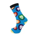 thumbnail image 3 of Colorful Fun Socks Novelty Crazy Crew Dress Socks 3 Pairs Shoe Size 6-9 - D8, 3 of 9