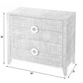 thumbnail image 3 of Butler Specialty Amelle Raffia 4 Drawer Accent Chest In Beige, 3 of 8