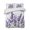 Purple, variant on Quilts Full Size, Purple Lavender Soft Comforter Bedding Set for Bed, Pastoral Botanical Floral Dragonfly Lightweight Quilted Bedspread with Pillow Cover(2 Pieces) for All Season, 78x90 Inch