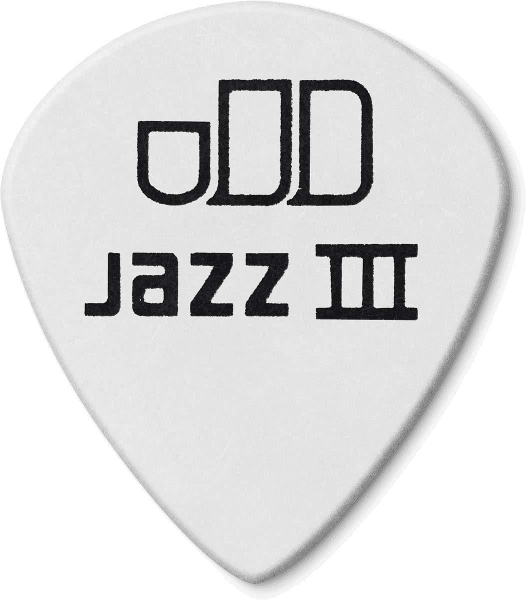 Jim Dunlop 478R1.0 Tortex White Jazz III, 1.0mm, 72/Bag