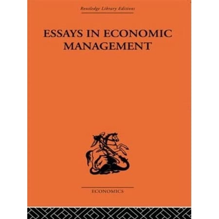 Essays In Economic Management - Cairncross Alec