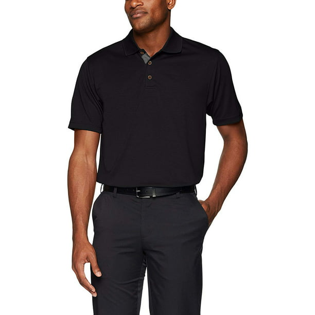 Pebble Beach Men Dry-Luxe Performance Golf Polo Shirt - Walmart.com ...