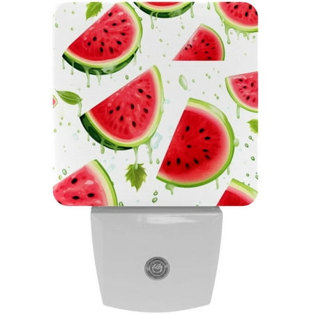 

Watermelon LED Square Night Lights: Innovative Illumination for a Relaxing and Safe Atmosphere - Energy-Efficient & Stylish Bedroom Decor