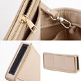 thumbnail image 3 of Inserción organizadora de bolsos para bolsos, organizador de inserción de bolsa de fieltro suavizado para bolso de mano, organizador de bolsos compatible, 3 of 5