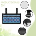 thumbnail image 5 of Jiueut Aztec Tribal Wheelchair Side Organizer Storage Bag Armrest Pouch Wheelchair Pouches with Pockets for Seniors Washable Electric Wheelchair Bags to Hang on Side, 5 of 7