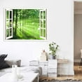 thumbnail image 3 of IDEA4WALL Wall Murals for Bedroom Fake Window View Forest Removable Wallpaper Peel and Stick Wall Stickers - 24x32 inches, 3 of 4