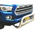 thumbnail image 2 of VGUBG-1212-1977SS-LED  3 inch Stainless Steel Bull Bar with Skid Plate and 2 PC LED Cubes, 2 of 2