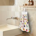 thumbnail image 3 of ZIATUBLES Fruit Hanging Kitchen Dish Towel with Hanging Loop Hand Drying Towels Machine Washable Hanging Hand Towels for Bathroom Easy to Clean Dish Towel Hand Towels Soft Tie Towel, 3 of 7