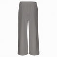 thumbnail image 6 of NIEWTR Girls Straight Leg Jogger Pants Baggy Fit Casual Lounge Sweatpants Elastic Waist with Pockets Comfortable Spring Pants（A01-Grey,6-8 Years), 6 of 7