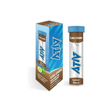 ATIV Calcium Effervescent Tablets, 20 Count