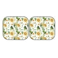 thumbnail image 7 of Fotbe Watercolor Bright Sunflowers 2-Piece Car Windshield Sun Shade | Sun Blocker for Car Windshield | Foldable Automotive Interior Accessories for Sun Protection-Large, 7 of 7
