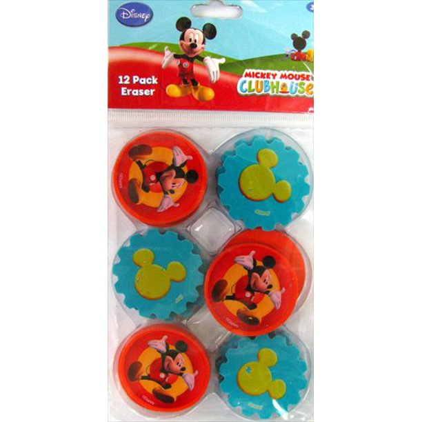 Mickey Mouse Erasers / Favors (12ct)