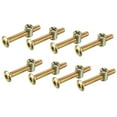 thumbnail image 4 of M6x45mm Furniture Bolt Nut Set Carbon Steel Zinc Plated 8 Sets, 4 of 4