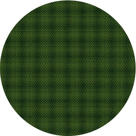 

Ahgly Company Indoor Round Patterned Night Black Area Rugs 3 Round