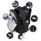 thumbnail image 5 of Mochila para portátil de 17 pulgadas para hombre, mochila de viaje multicapa, gran capacidad, para negocios, equipaje de mano, mochila con puerto USB XA333C, 5 of 5