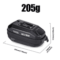 thumbnail image 5 of GD700 Bolsa Trasera para Bicicleta de Montaña Resistente Al Agua: Bolsa Rígida de EVA para Sillín de Bicicleta de Carretera y Equipo de Ciclismo, Color Negro, 5 of 5