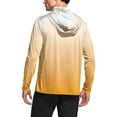thumbnail image 4 of hotojiny Men's Hooded Sun Shirts with Mask Summer Fashion Fishing Shirts for Men Gradient Long Sleeve UPF 50 Hiking Light Jacket, 4 of 7