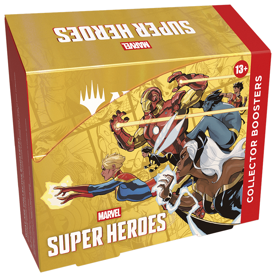 Magic: The Gathering Trading Card Games Marvel Super Heroes Collector Booster Display