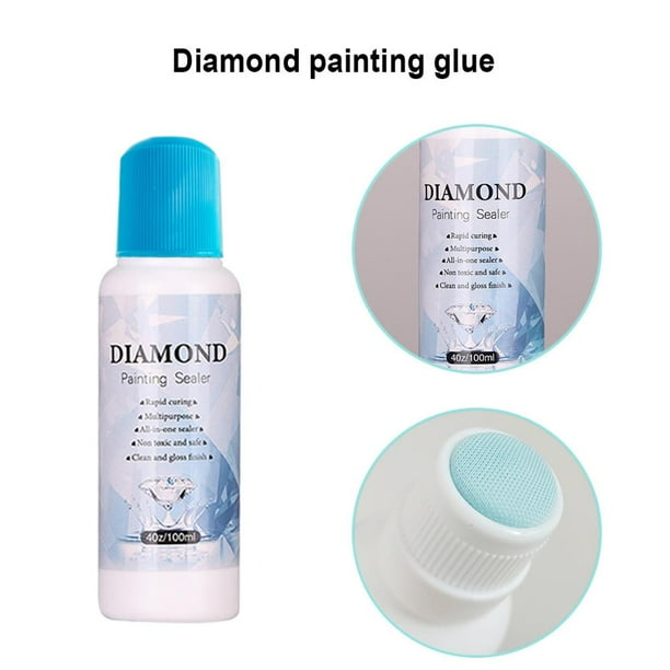 Cuadros Decorativos agente permanente del efecto del brillo del asimiento del conservador del sellador de la pintura del diamante 100ml