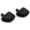 thumbnail image 2 of Krator Black Mini Board Floorboards Footpegs Compatible with Honda Gold Wing GL1800 2001-2018 (Front Only), 2 of 5