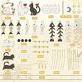 thumbnail image 2 of DIY Cat Asymmetrical Earring Making Kit Including Alloy Links Connectors & Enamel Pendants 304 Stainless Steel Charms Glass Pearl Beads Brass Earring Hooks & Cable Chains Mixed color, 2 of 7