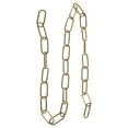 thumbnail image 1 of Mobutofu Metal Hanging Chain for Plants Golden Adjustable Length Vintage Design 1Pcs, 1 of 8