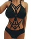 thumbnail image 1 of Gibobby Lencería sexy para mujer Ropa interior Sexy Out Nightwear Ropa de dormir Lencería hueca Vendaje Mujeres Íntimos (Negro, S), 1 of 5