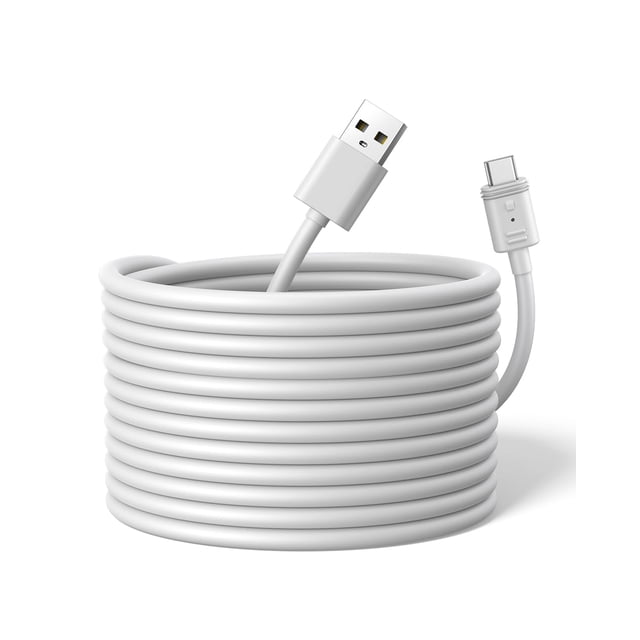 Cable de alimentación eufy Security USB-A a USB-C de 4,5 m para EufyCam S3