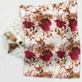 thumbnail image 6 of Naloa Lilies Flowers Dog Blanket, 3 Sizes Cat Blanket for Indoor Cats Large Medium Small Dog Gifts-Large, 6 of 8