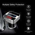 thumbnail image 5 of Fm Transmitter Bluetooth 4.2, Type-c Pd3.0 And 5v/2.4a Wireless Fast Car Charger, 5 of 5
