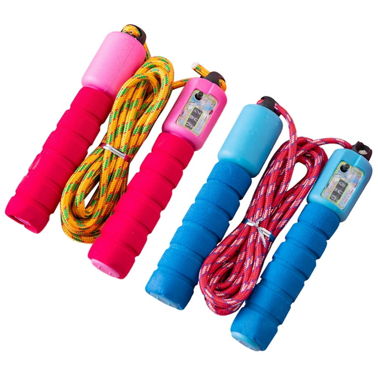 2pcs Automatic Counting Jump Rope Skipping Rope Fitness Workout