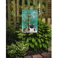 thumbnail image 2 of Carolines Treasures BB4137GF Merry Christmas Tree French Bulldog Black & White Flag Garden Size, 2 of 2