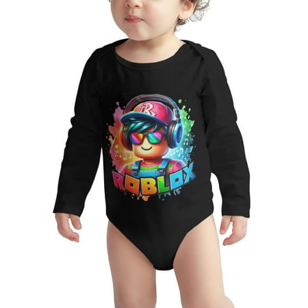 

Roblox Baby Girl Boy Crewneck Sweatshirt Long Sleeve Romper Oversized Bodysuit Pullover Tops Clothes 6-24 Months 2T