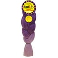 thumbnail image 2 of RastAfri Classic Jumbo Braiding Hair 3-PACK, BT/PURPLE, 2 of 2