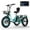 Cyan, variant on Lilypelle Peak 1100w Electric Tricycle for Adults, 7 Speed 20" x 4.0 " Fat Tire 3 Wheel Electric Bike, 48V 14.5Ah Removable Battery, Aluminum Motorized MountainTrike W/ Front & Rear Basket  & Cover