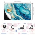 thumbnail image 3 of Blue Marbling Patterns Credit Debit Card Skin Sticker Cover Waterproof Scratch-Resistant and Attractive Card Skin Custom 4 Styles, 3 of 6