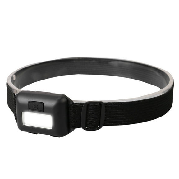 Toorise LED Headlamp 3 Modes COB Headlamp Super Bright Fishing Headlight Adjustable Strap Portable Running Night Light Hands-free Working Light Battery Powered Head Flashligh for Hiking Running Campin