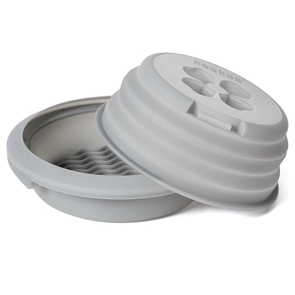 Multipurpose Silicone Microwave Bottle Sterilizer & Steamer โ Reusable Collapsible Silicone Microwave Sterilizer for Baby Bottles, Breast Pump Parts & Pacifiers and Accessories