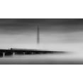 thumbnail image 2 of P., Ruiqing 24x15 Gold Ornate Wood Framed with Double Matting Museum Art Print Titled - Over The Potomac River, 2 of 4
