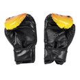 thumbnail image 3 of BLEEUS 2Pcs Boxing Gloves Pu Leather Kickboxing Gloves For Boys Girls Youth Fitness Supplies (Black), 3 of 7