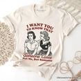 thumbnail image 6 of Someone Cares Retro Sarcastic T-Shirt, Funny Vintage Quote Tee, 6 of 6