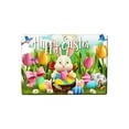 thumbnail image 2 of NWOKYZGH Easter Egg Bunny Door Mat Kitchen Mats, Indoor Outdoor Rugs, Cushioned Anti Fatigue Absorbent Kitchen Rug, Non-Slip Standing Desk Mat, Front Door Rug for Floor, Bathroom, Sink, 2 of 6
