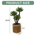 thumbnail image 2 of Suculentas artificiales, bonsáis, muebles creativos para el hogar, plantas verdes artificiales, plantas en macetas., 2 of 5
