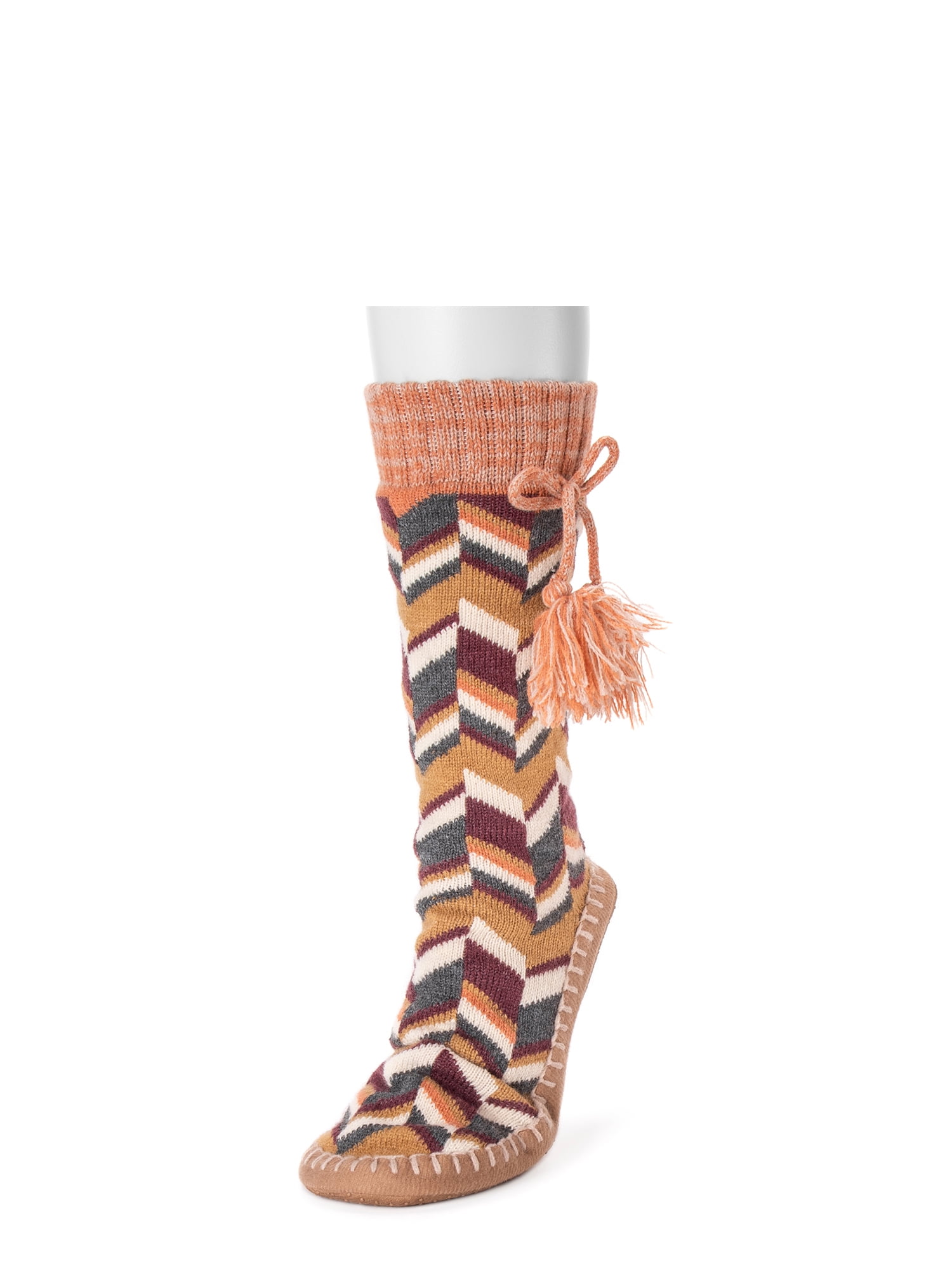 Muk Luks MUK LUKS Women's Slipper Socks with Tassels