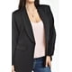 thumbnail image 4 of Blazer manga 3/4 Roman Fashion /Juvenil, 12255 (Negro) negro M, 4 of 5