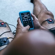 Compex Edge 3.0 Muscle Stimulator with TENS Kit, 4 Programs, Helps facilitate and Improve Muscle Performance, Blue