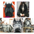 thumbnail image 2 of Manta de franela con cierre de botones, 80 x 130 cm, disponible para todas , fácil Estilo 2 Yuyangstore Mantón para silla de ruedas, 2 of 8