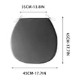 thumbnail image 3 of Velvet Seat Cushion High-Density Foam Chair Pad with Non-Slip Straps Washable Zippered Design Ideal for Office Desk, Dining and Makeup Vanity Chair(45 * 45cm), 3 of 7
